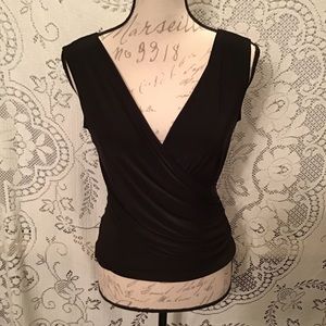 📌3/$20 - Silky Crisscross Draped Sleeveless Top